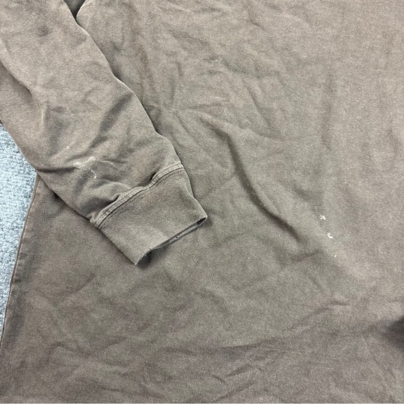 CARHARTT Men’s Long Sleeve Chest pocket Utility Shirt Original Fit Brown size XL - Picture 3 of 8